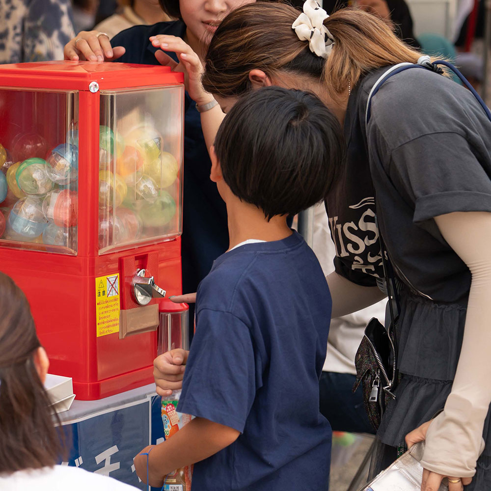 玉川西地区の夏祭りに協賛