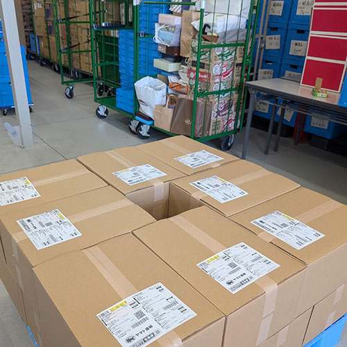 フードバンク山梨・2025サンタWEEKボランティア活動