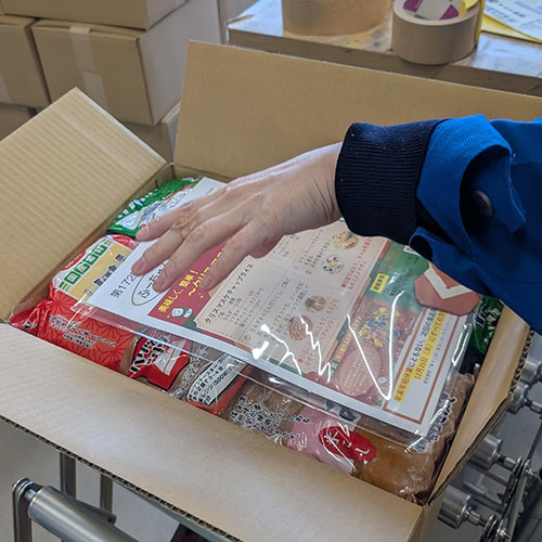 フードバンク山梨・2025サンタWEEKボランティア活動