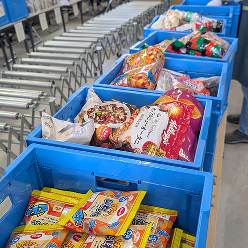 フードバンク山梨・2025サンタWEEKボランティア活動